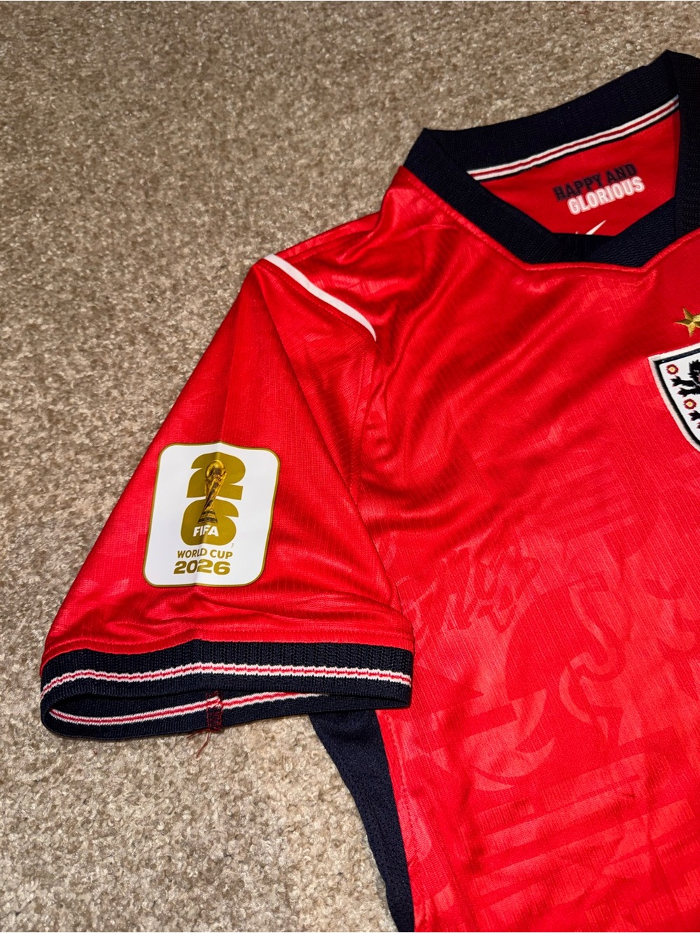Nike England 2026 Bellingham #10 Men’s Fans Away Soccer Jersey 🆕 - Picture 5 of 9